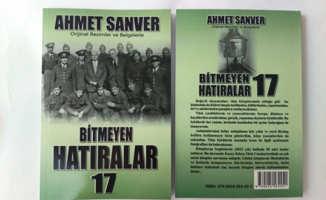 Ahmet Sanver’in 17’nci kitabı çıktı
