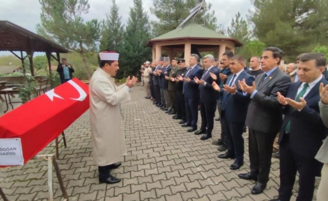 Kıbrıs Gazisi Halil Erdoğan'a veda