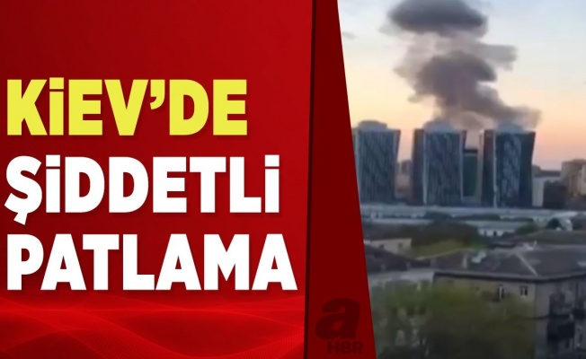 Ukrayna'nın başkenti Kiev'de patlama sesleri