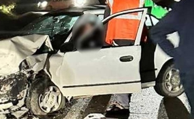 Ziyamet-Dörtyol kavşağında kaza: 1 yaralı