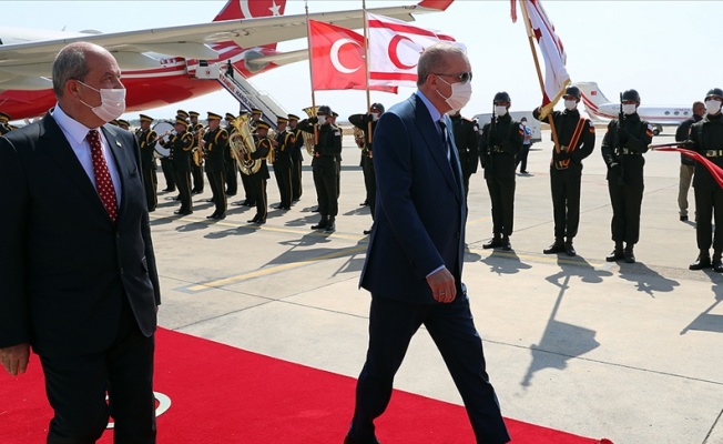 Türkiye Cumhuriyeti Cumhurbaşkanı Erdoğan, Ercan Havaalanı'nın yeni terminal binası açılışı için 18 Nisan'da Kuzey Kıbrıs'ta