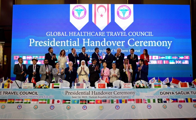 KKTC, Dünya Sağlık Turizmi Konseyi Başkanlık bayrağını devraldı