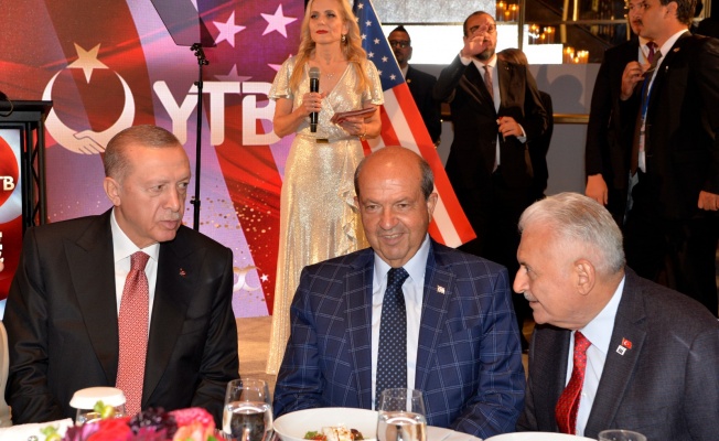 Cumhurbaşkanı Tatar New York’ta… Tatar, Türk-Amerikan Ulusal Yönlendirme Komitesi yemeğine katıldı