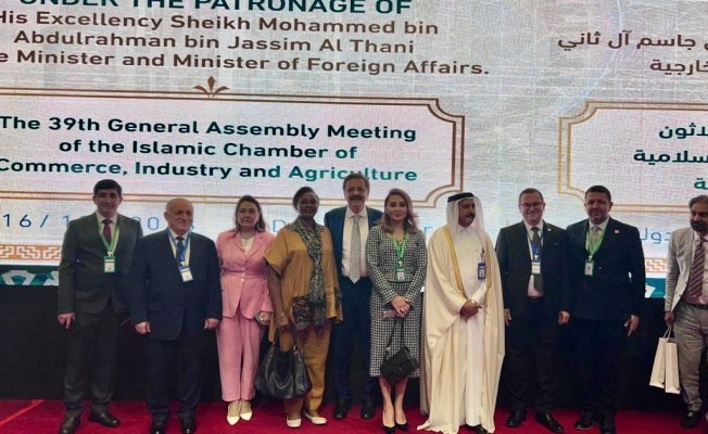 Kıbrıs Türk Ticaret Odası Katar’ın Başkenti Doha’da İslam Ticaret ve Kalkınma Odası Genel Kuruluna Katıldı