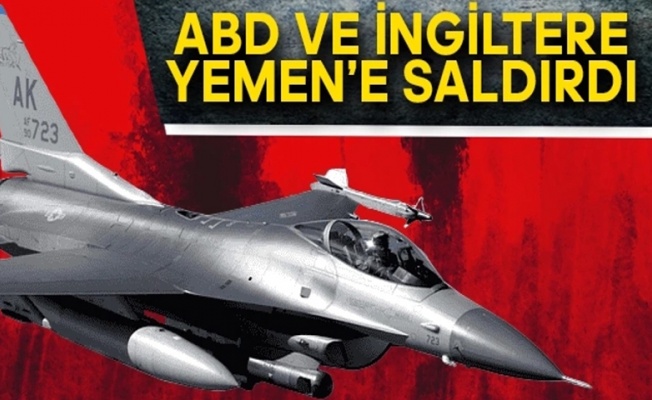 Kıbrıs'tan kalkan uçaklar Yemen’deki Husi hedeflerini vurdu