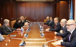 Tatar, Guterres ile görüşmesini değerlendirdi: “Ancak iki devlet temelinde bir anlaşma için müzakere masasına oturabiliriz”